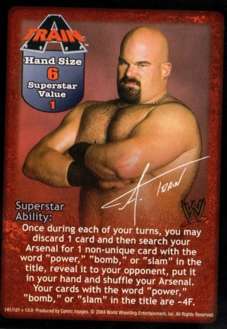 A-Train Superstar Card